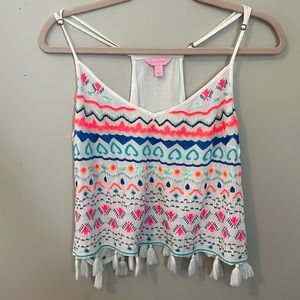 Lilly Pulitzer embroidered top